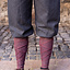 Pantalón vikingo con motivo en espiga Tilda, negro grisáceo - Celtic Webmerchant