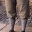 Pantalon Viking à motif de chevrons Tilda, gris olive - Celtic Webmerchant