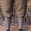 Pantalone vichingo motivo a spina di pesce Tilda, grigio oliva - Celtic Webmerchant