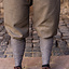 Viking trousers herringbone motif Tilda, olive-grey - Celtic Webmerchant