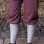 Pantalone vichingo motivo a spina di pesce Tilda, bordeaux-grigio - Celtic Webmerchant