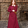 Burgschneider Medieval dress Freya (burgundy) - Celtic Webmerchant