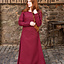 Middeleeuwse jurk Freya (bordeaux) - Celtic Webmerchant