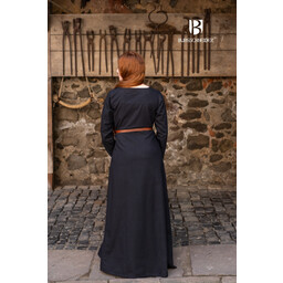 Middelalderkjole Freya (sort) - Celtic Webmerchant
