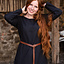 Medieval kjole Freya (sort) - Celtic Webmerchant