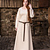 Burgschneider Robe médiévale Freya, naturelle - Celtic Webmerchant