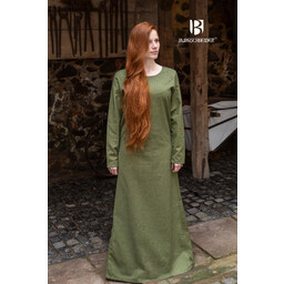 Middeleeuwse jurk Freya (groen) - Celtic Webmerchant