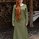 Burgschneider Suknia średniowieczna Freya (zielona) - Celtic Webmerchant