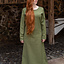 Medeltida klänning Freya (grön) - Celtic Webmerchant