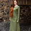 Suknia średniowieczna Freya (zielona) - Celtic Webmerchant