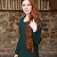 Medeltida klänning Freya (skogsgrön) - Celtic Webmerchant