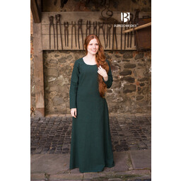 Medeltida klänning Freya (skogsgrön) - Celtic Webmerchant
