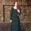 Medeltida klänning Freya (skogsgrön) - Celtic Webmerchant