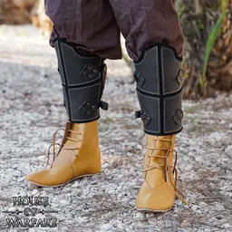 Leder-Beinschienen Callon - Celtic Webmerchant
