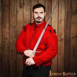 Gambeson aus dem 15. Jahrhundert, rot - Celtic Webmerchant