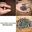 1kg chainmail rings black, round rings, round rivets, 9mm - Celtic Webmerchant