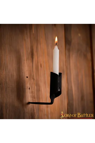 Iron medieval candle holder - Celtic Webmerchant