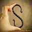 Hand-forged S-hooks set of 5 pieces - Celtic Webmerchant