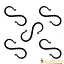 Hand-forged S-hooks set of 5 pieces - Celtic Webmerchant