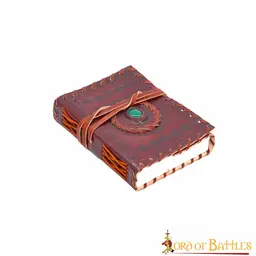 Leather book with stone - Celtic Webmerchant
