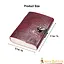 Leather book Yggdrasil with lock - Celtic Webmerchant