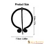 Fibula di ferro a ferro di cavallo con spirali - Celtic Webmerchant
