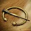 Brass horseshoe fibula Birka - Celtic Webmerchant