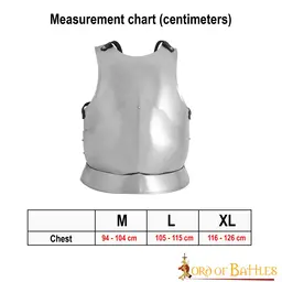 15. Jahrhundert Brustpanzer, schwarz - Celtic Webmerchant