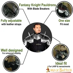 Paladins pauldroner - Celtic Webmerchant