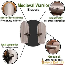 Medieval vambraces - Celtic Webmerchant