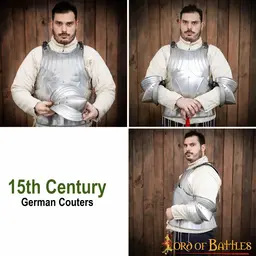 15th century German elbow cops - Celtic Webmerchant