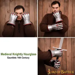 14th century hourglass gauntlets - Celtic Webmerchant