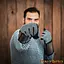 Chain mail gloves with steel plates - Celtic Webmerchant