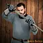 Chain mail gloves with steel plates - Celtic Webmerchant