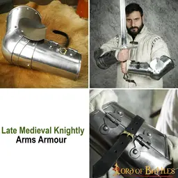 Late medieval arm armor - Celtic Webmerchant