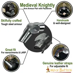 15th century arm armor - Celtic Webmerchant