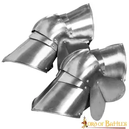 Armure de jambe du 15ème siècle avec rondelles - Celtic Webmerchant