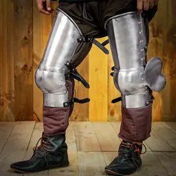 Late 14th century leg armor - Celtic Webmerchant