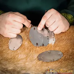 Armure d'écailles du Haut Moyen Âge, ronde - Celtic Webmerchant