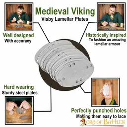 Armatura a scaglie dell'Alto Medioevo, rotonda - Celtic Webmerchant
