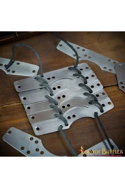 Armadura de escamas germánica, bizantina 11,5 x 2,5 cm, 100x - Celtic Webmerchant