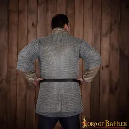 Haubergeon, noir, non riveté 10 mm - Celtic Webmerchant