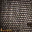 Chainmail hauberk, black, butted round rings - Celtic Webmerchant