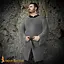 Hauberk med slits, ej nitad, galvaniserad 10 mm - Celtic Webmerchant