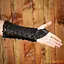 Archer Bracer höger hand, svart - Celtic Webmerchant