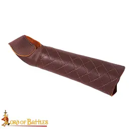 Archer Bracer höger hand, brun - Celtic Webmerchant