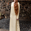 Middeleeuwse jurk Elisa, naturel - Celtic Webmerchant