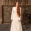 Medieval kjole Elisa, hvid - Celtic Webmerchant
