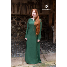 Middeleeuwse jurk Elisa, groen - Celtic Webmerchant