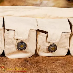 Adventurer bag Eldric, natural - Celtic Webmerchant